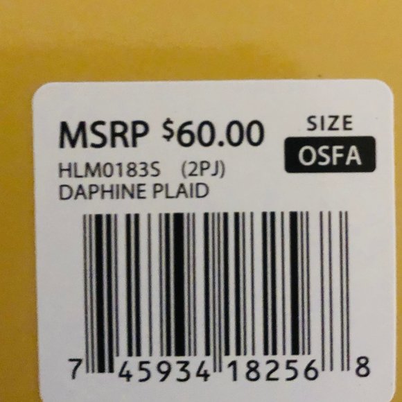 WOOLRICH Plaid Cozy & Soft Blanket Wrap Size OSFA - Picture 6 of 6